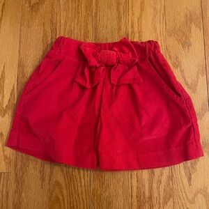 Little English Red shorts